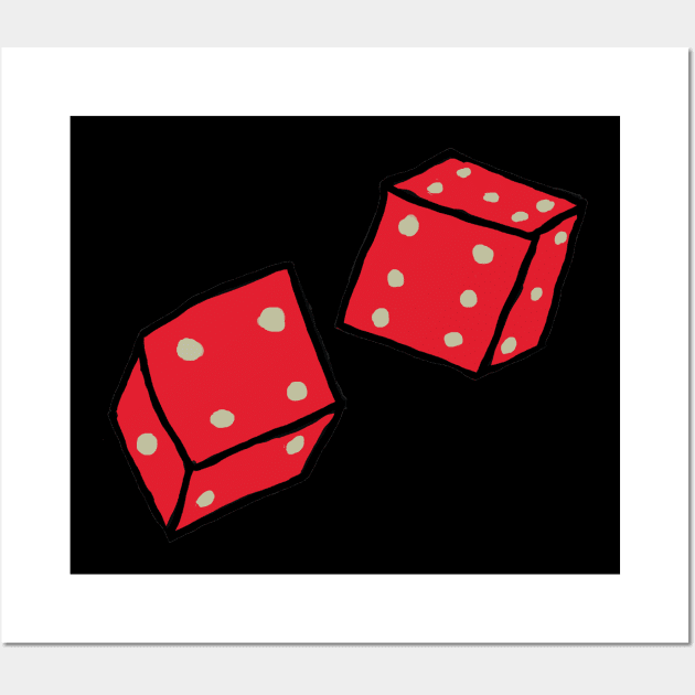 Roll The Dice Wall Art by Mark Ewbie